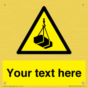 WV5194: Custom Overhead Load Sign