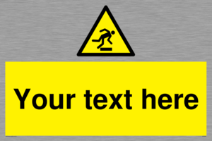 WV5262: Custom Trip Hazard Sign