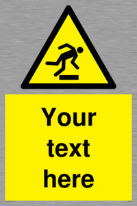 WV5262: Custom Trip Hazard Sign