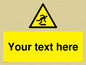 WV5262: Custom Trip Hazard Sign