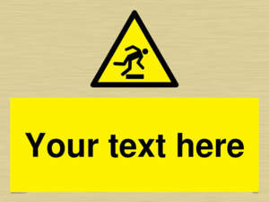 WV5262: Custom Trip Hazard Sign