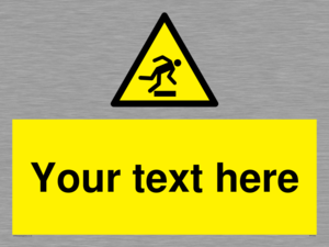 WV5262: Custom Trip Hazard Sign