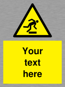 WV5262: Custom Trip Hazard Sign