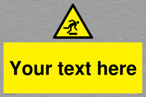 WV5262: Custom Trip Hazard Sign