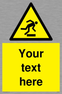 WV5262: Custom Trip Hazard Sign