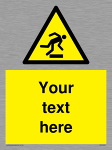 WV5262: Custom Trip Hazard Sign