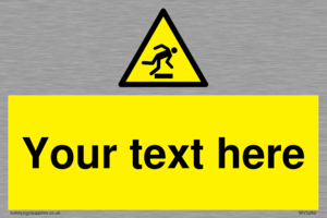 WV5262: Custom Trip Hazard Sign