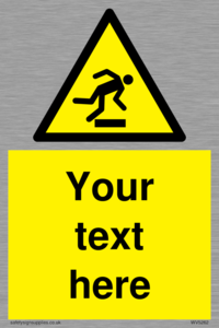 WV5262: Custom Trip Hazard Sign