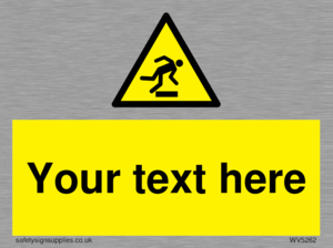 WV5262: Custom Trip Hazard Sign