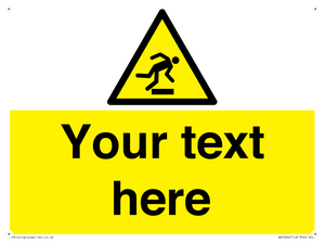 WV5262: Custom Trip Hazard Sign