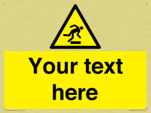 WV5262: Custom Trip Hazard Sign