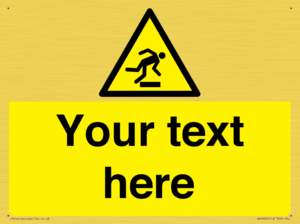 WV5262: Custom Trip Hazard Sign