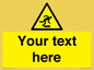 WV5262: Custom Trip Hazard Sign