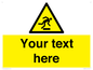 WV5262: Custom Trip Hazard Sign