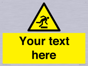 WV5262: Custom Trip Hazard Sign