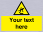 WV5262: Custom Trip Hazard Sign