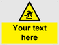 WV5262: Custom Trip Hazard Sign