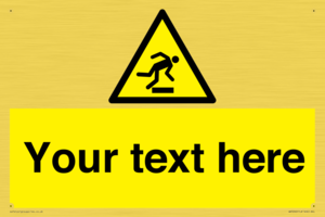 WV5262: Custom Trip Hazard Sign