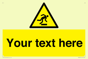 WV5262: Custom Trip Hazard Sign