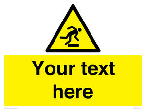 WV5262: Custom Trip Hazard Sign