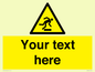WV5262: Custom Trip Hazard Sign