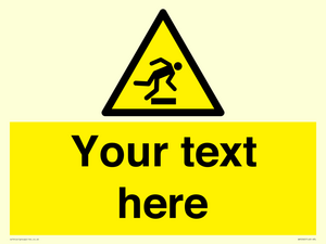 WV5262: Custom Trip Hazard Sign