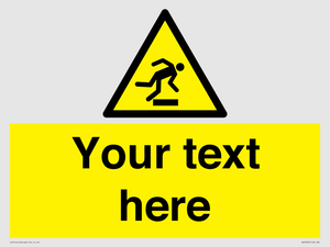 WV5262: Custom Trip Hazard Sign
