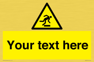 WV5262: Custom Trip Hazard Sign