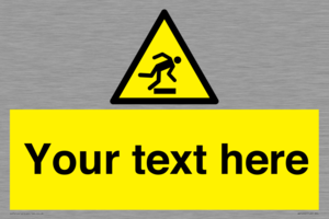 WV5262: Custom Trip Hazard Sign