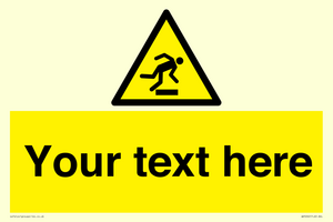 WV5262: Custom Trip Hazard Sign