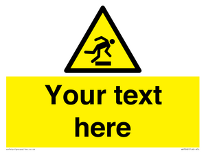 WV5262: Custom Trip Hazard Sign