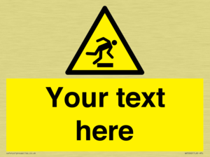 WV5262: Custom Trip Hazard Sign