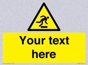 WV5262: Custom Trip Hazard Sign