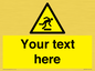 WV5262: Custom Trip Hazard Sign