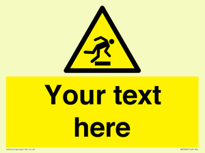 WV5262: Custom Trip Hazard Sign