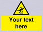 WV5262: Custom Trip Hazard Sign