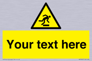 WV5262: Custom Trip Hazard Sign