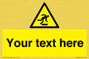 WV5262: Custom Trip Hazard Sign