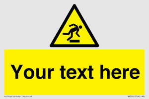 WV5262: Custom Trip Hazard Sign
