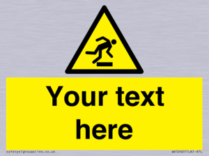 WV5262: Custom Trip Hazard Sign