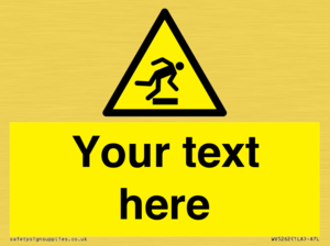 WV5262: Custom Trip Hazard Sign