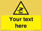 WV5262: Custom Trip Hazard Sign