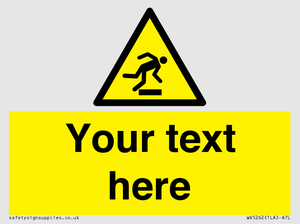WV5262: Custom Trip Hazard Sign