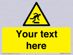 WV5262: Custom Trip Hazard Sign