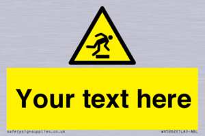 WV5262: Custom Trip Hazard Sign