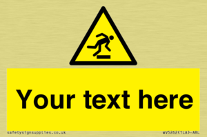 WV5262: Custom Trip Hazard Sign