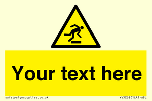 WV5262: Custom Trip Hazard Sign