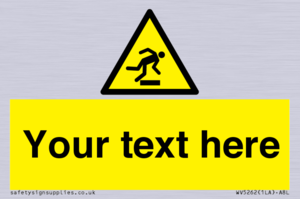 WV5262: Custom Trip Hazard Sign