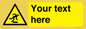 WV5262: Custom Trip Hazard Sign