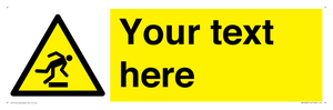 WV5262: Custom Trip Hazard Sign